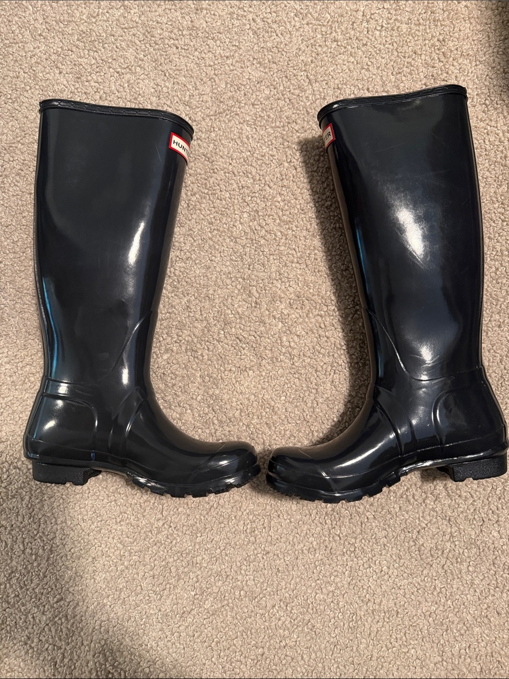 HUNTER | HUNTER WOMEN’S ORIGINAL TALL GLOSSY RAIN BOOTS